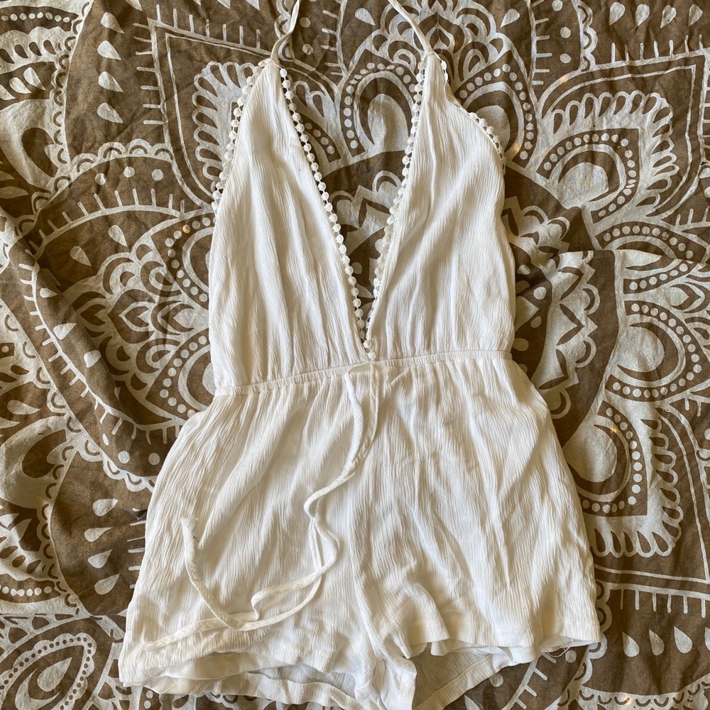 White Romper